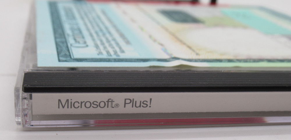 VINTAGE MICROSOFT - MICROSOFT PLUS OEM PC CD-ROM SOFTWARE, OEM NEW PC DIST.