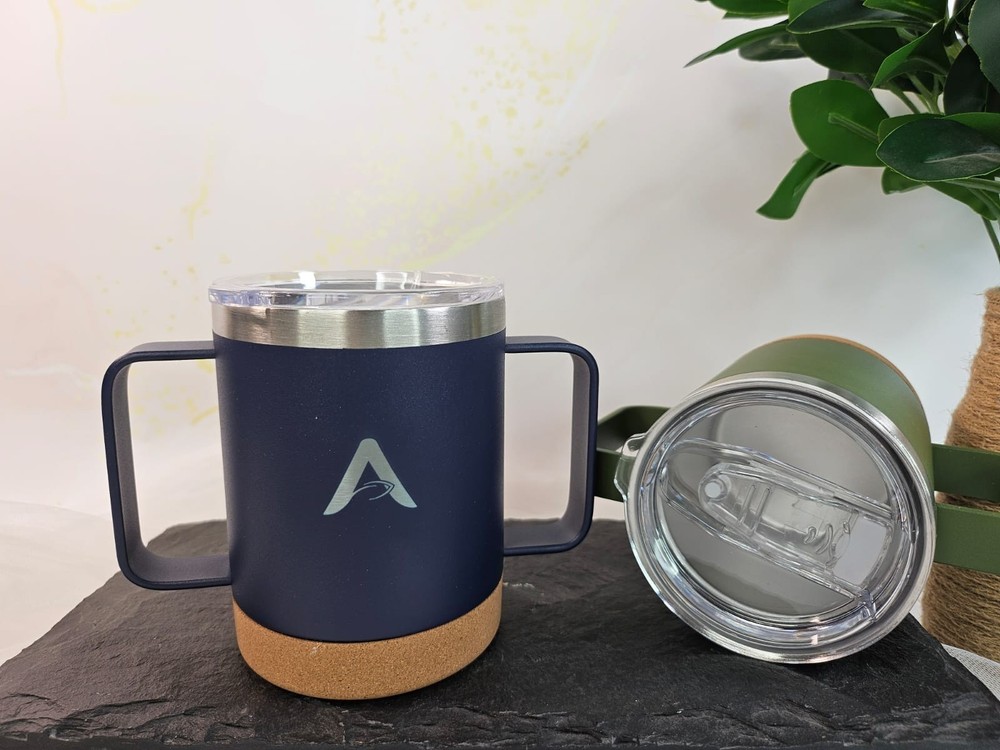 Parkinson's Mug / Cup - Double Handle & Insulated