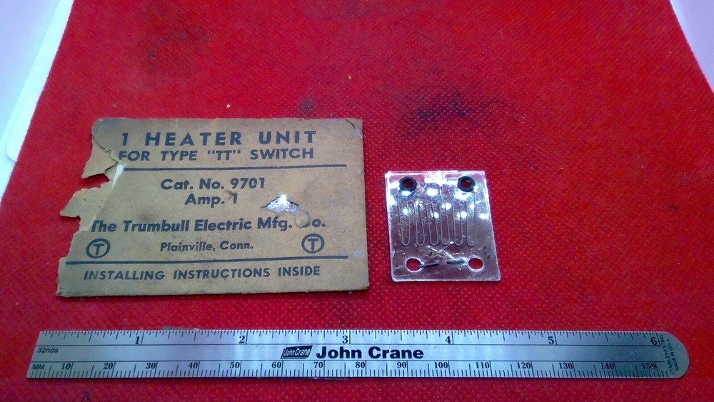 GENERAL ELECTRIC 9701 HEATER ELEMENT/OVERLOAD