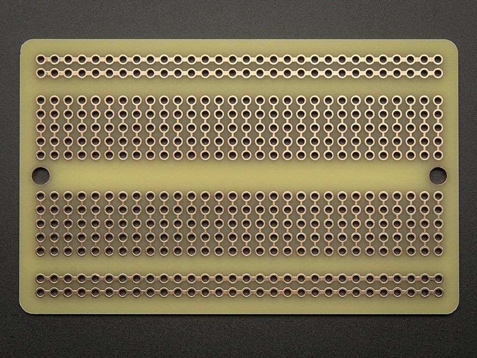 Adafruit Perma-Proto Half Sized Breadboard PCB Perf Boards 400 T Prototyping Q07