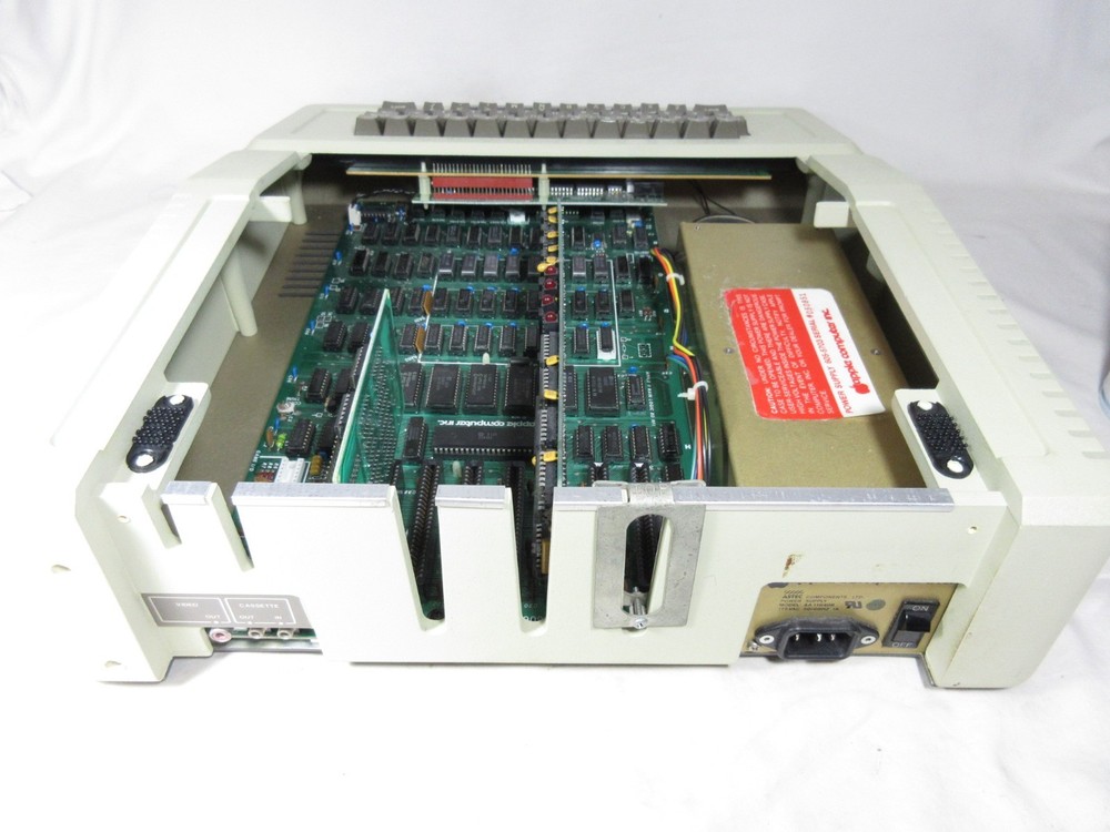 Apple II Plus, II+ Computer, 2 Disk II Drives, 2 Disks, Working, in Great Shape