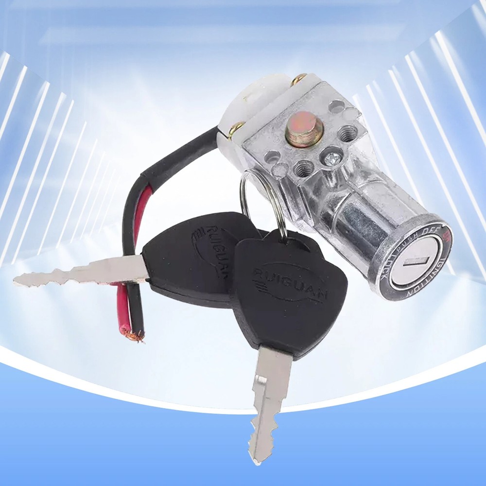 Bigger Head Type Electric Bicycle Ignition On/Off Key Switch Heavy Load E-Bike