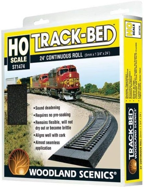 HO Track-Bed Roll, 24'