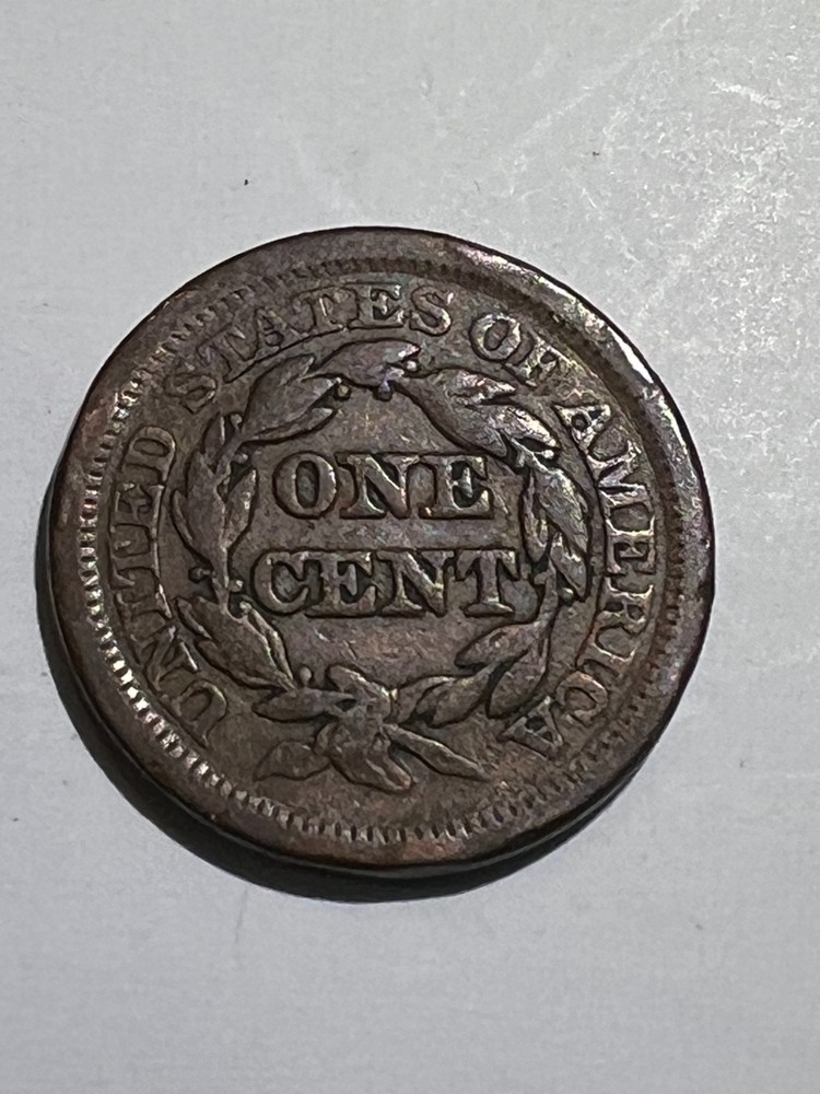 1848 and 1849 Large cent pennies