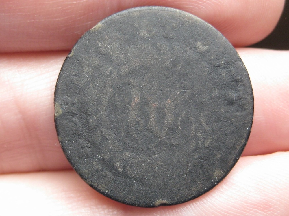 1785 Nova Constelatio United States Colonial Copper Coin, Pointed Rays