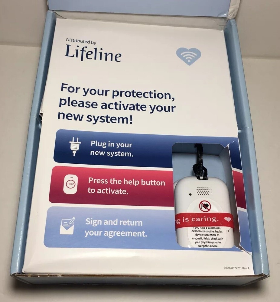 LIFELINE On-The-Go Personal Emergency 911 Response Mobile Button