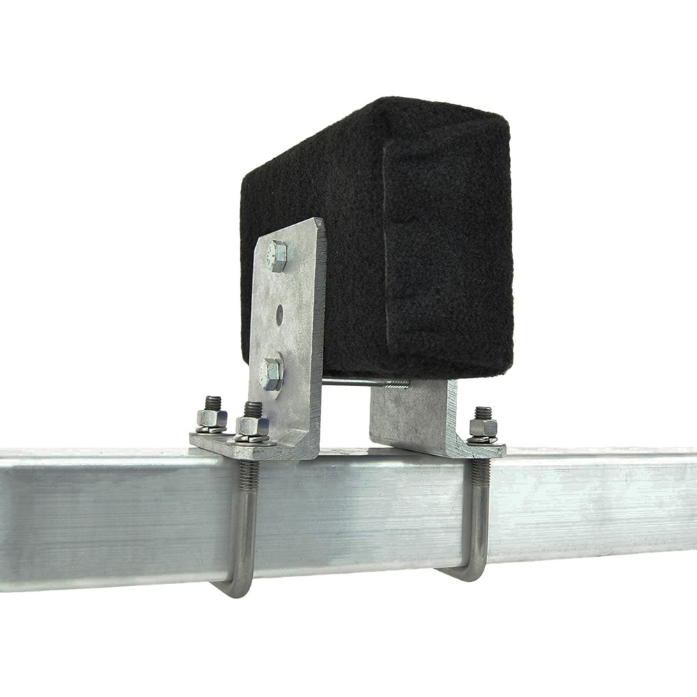 (4) 8" Galvanized L-Type Bunk Bracket Kit for Boat Trailer fits 3x3, Heavy Duty