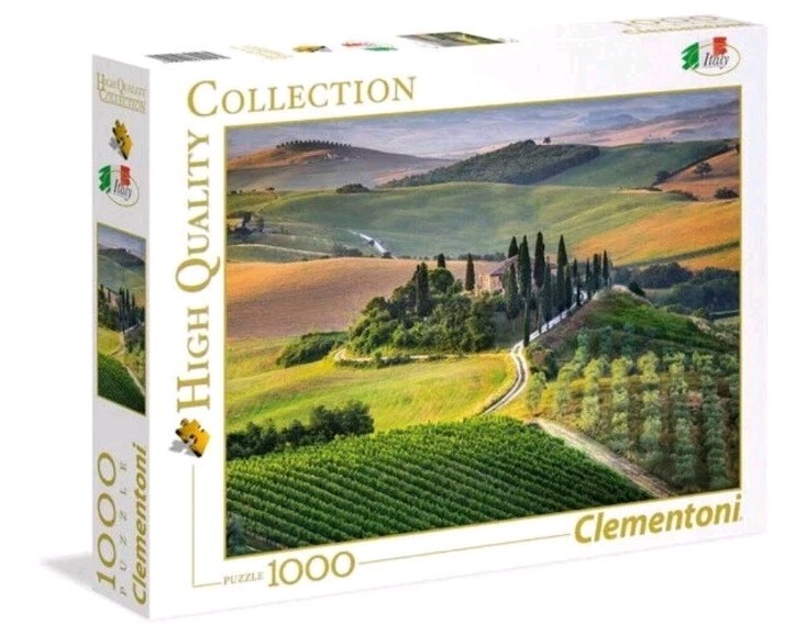 Puzzle 1000 elementów. High Quality. Toskania