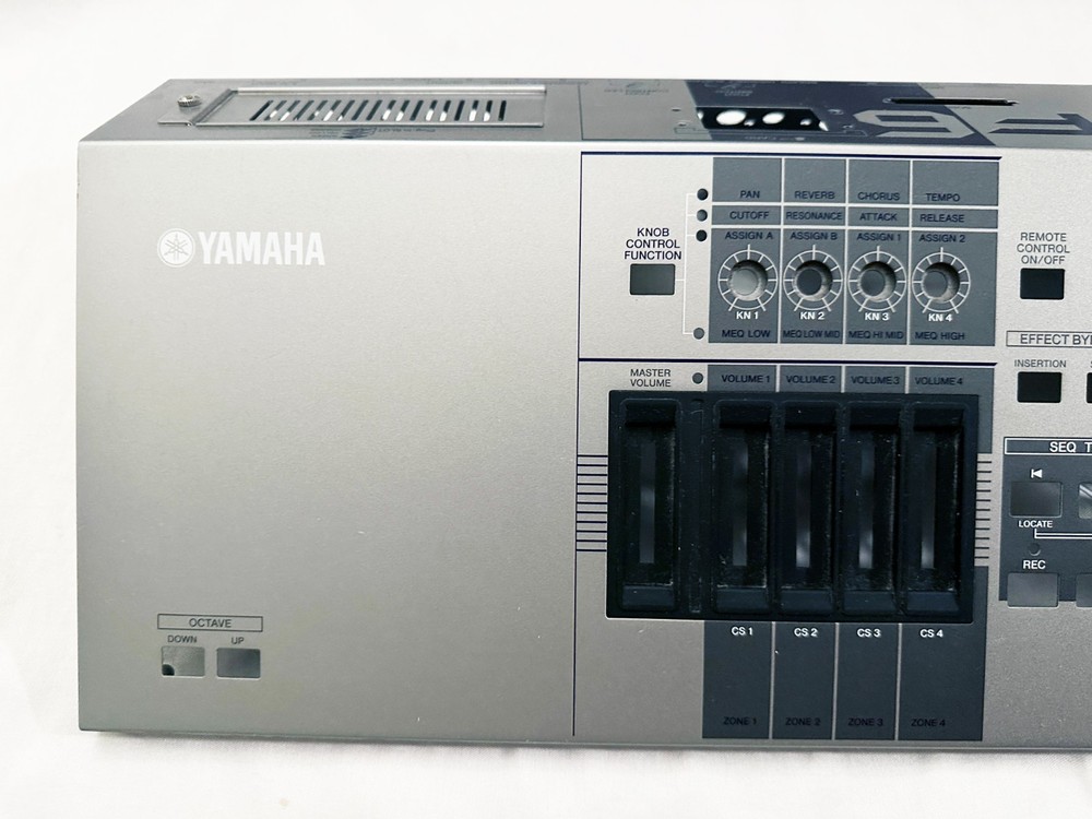 YAMAHA Motif 6 Original Aluminum Top Side Frame Panel. Great Condition !