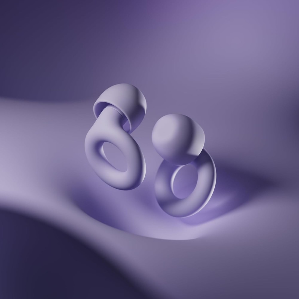 Loop Quiet 2 Ear Plugs 16 dB Noise Reduction Earplugs Violet READ Speech Relief