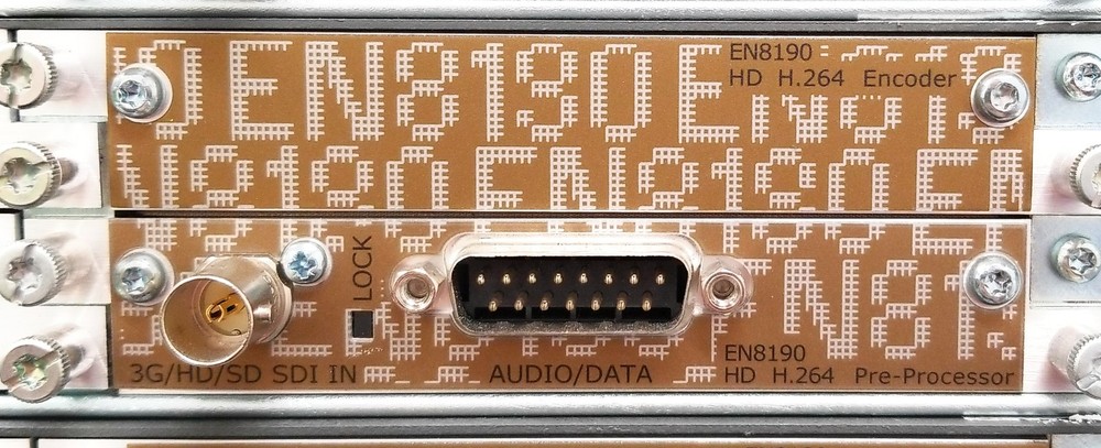 Ericsson 1U Series 11 Dual PSU Video Processor Broadcast Encoder w/ EN8190 HD