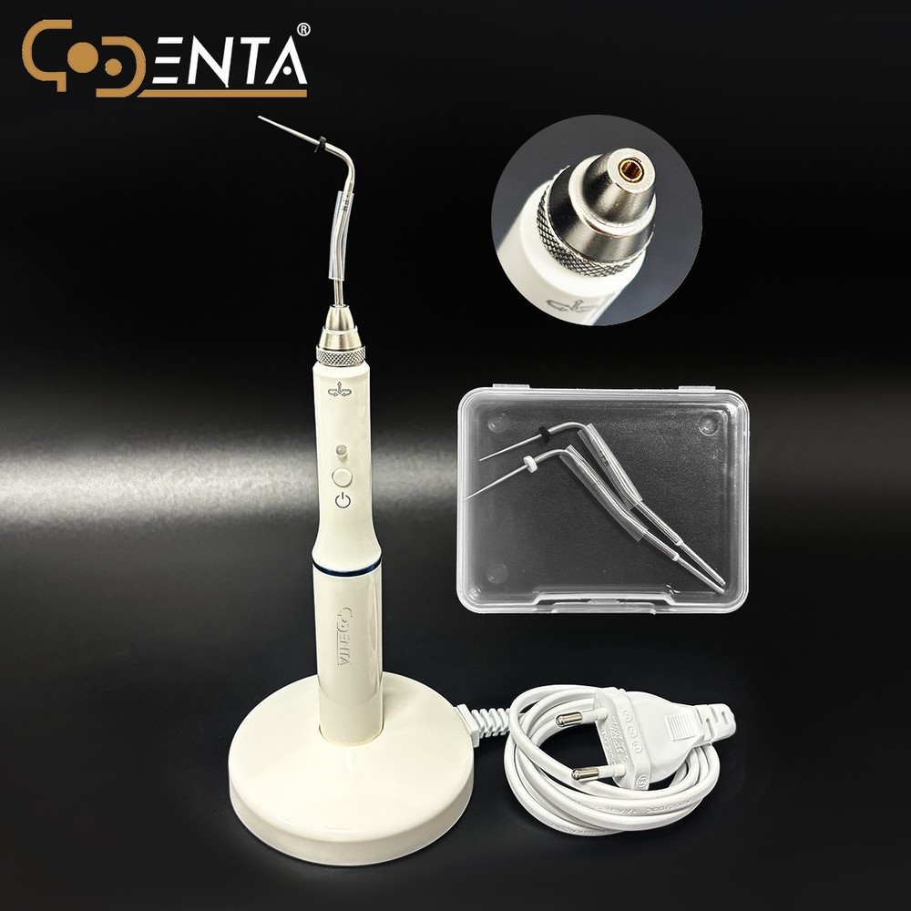 Cordless Gutta Percha Obturation System, Endo Heated Pen, 2 Tips, Root Tools