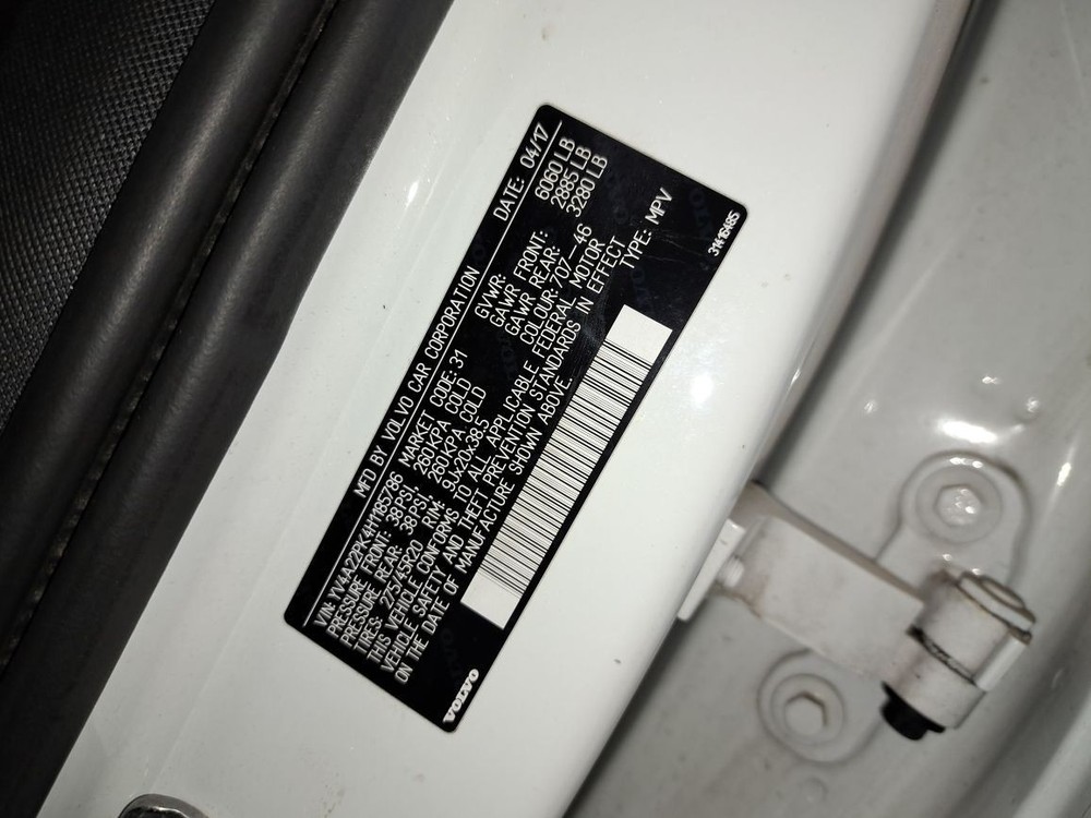 2017 Xc90 Camera/Projector Sku#4185757