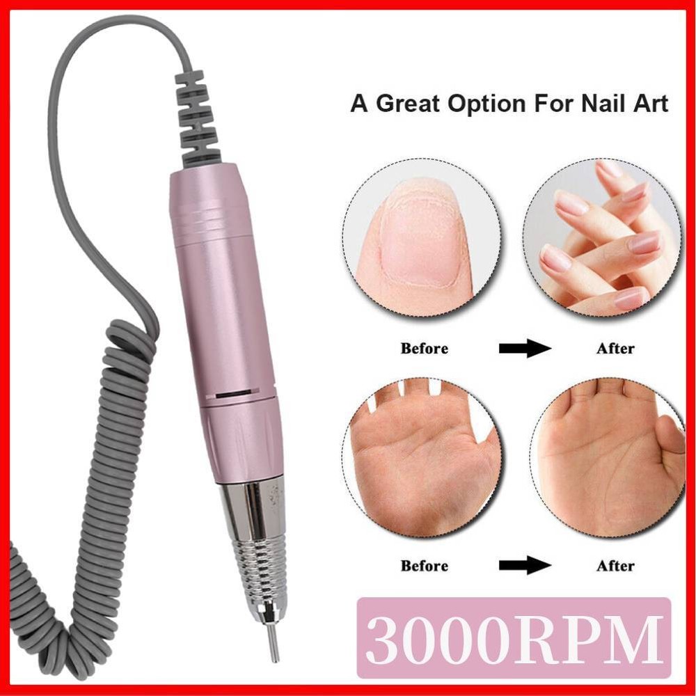 Electric Nail Drill Machine Handle Handpiece Replacement Pen Manicure Tool NEW