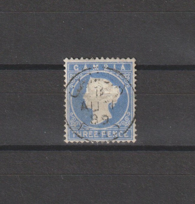 GAMBIA 1880/81 SG 14b USED