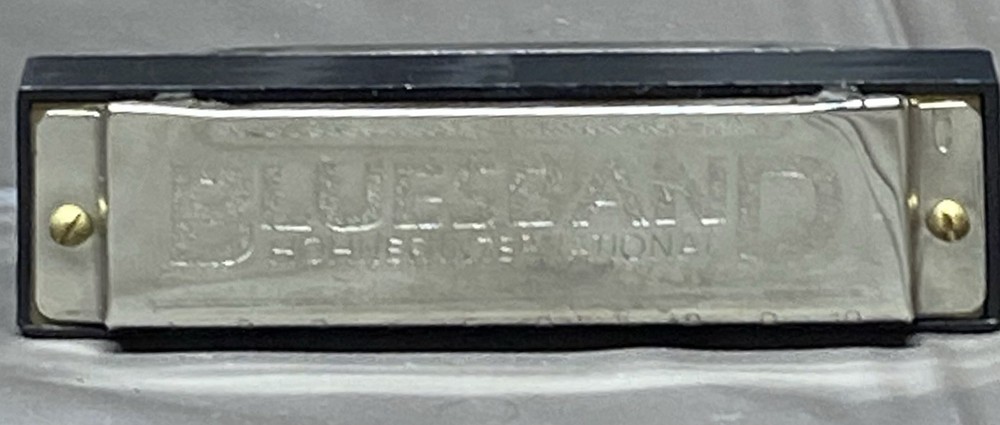 Bluesband Hohner International Harmonica Key C Chrome