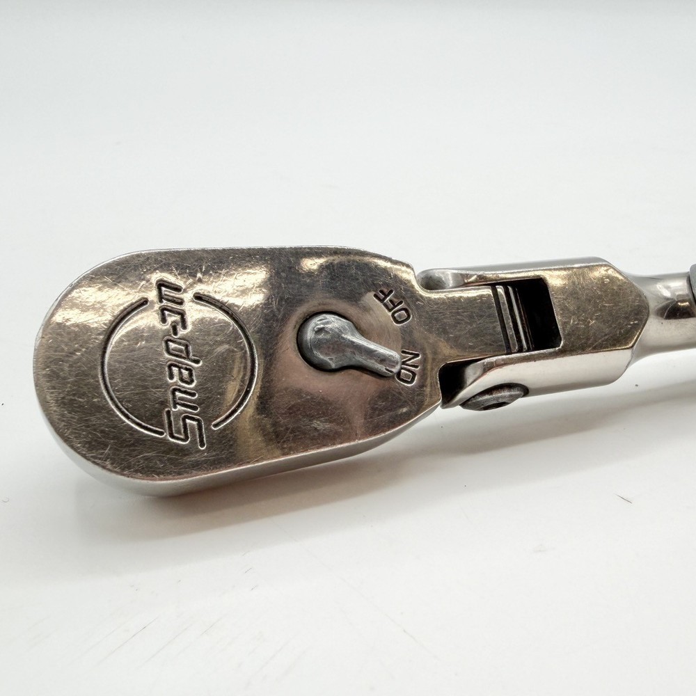 Snap-on FX80 3/8" Long Handle Locking Flex-Head Ratchet (CP1021249)