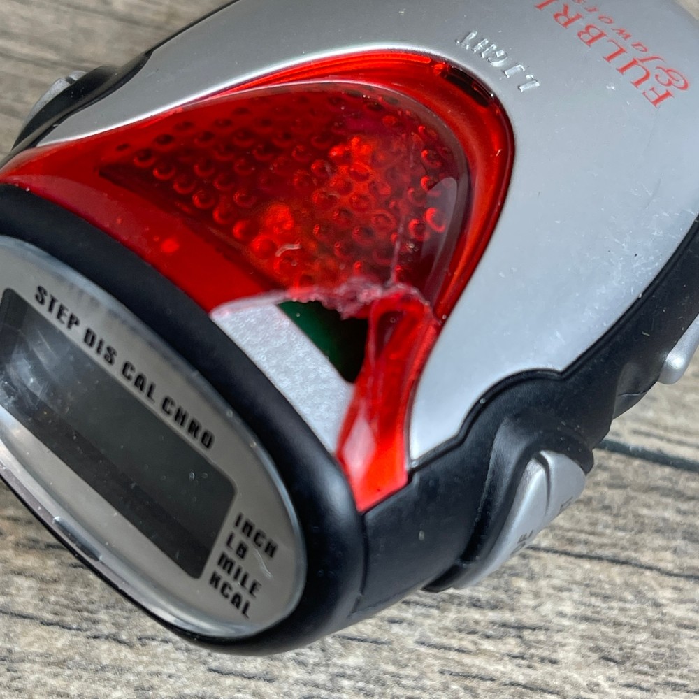 Fulbright & Jaworski Digital Display Step Distance Counter Walking Pedometer