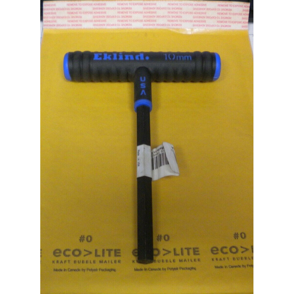 EKLIND 10.0 X 6" ARM POWER-T HEX KEY #64690-E USA MADE