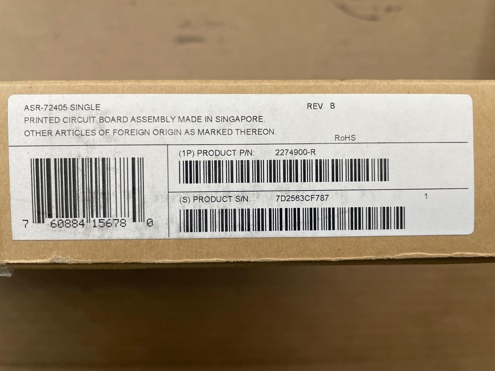 ADAPTEC ASR-72405 RAID Controller 24-Port 1GB Cache