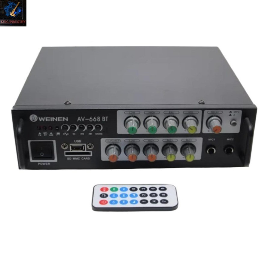 A1PC 220V High-Power Home HIFI Power Amplifier with Computer Karaoke Function
