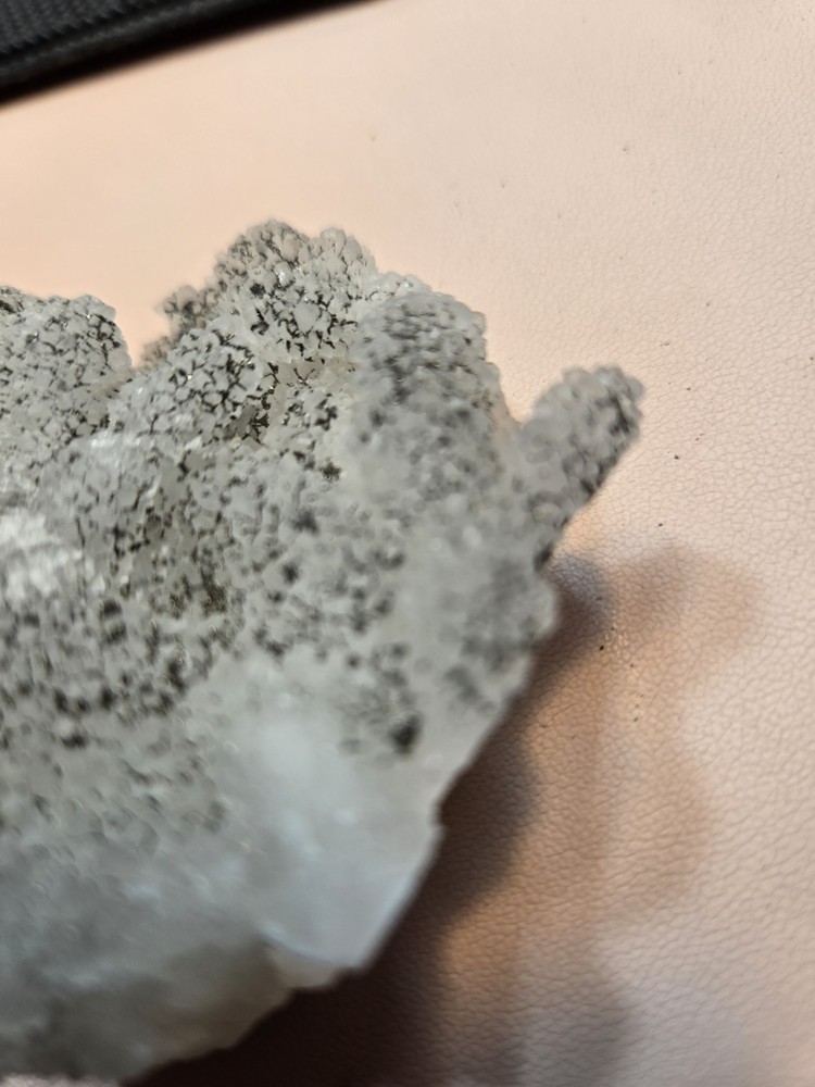 Calcite Crystal with pyrite?