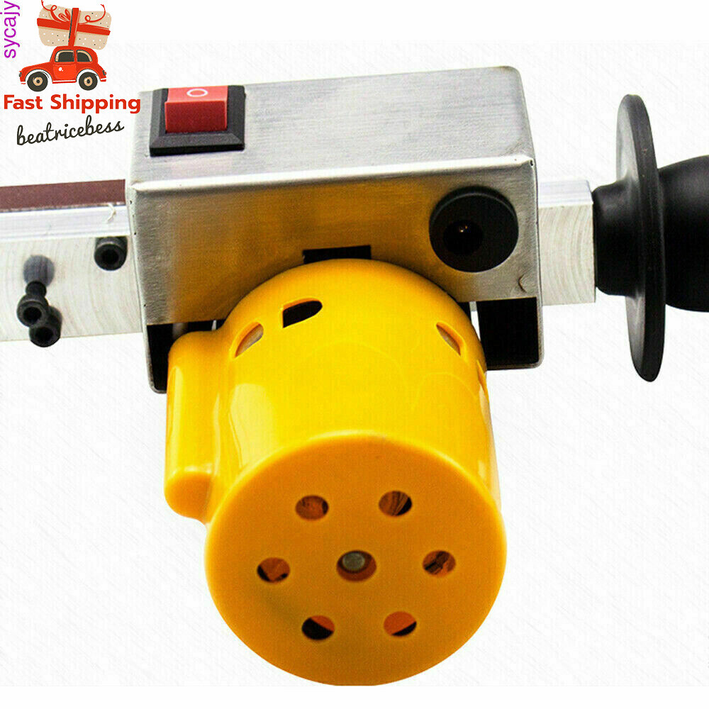 Hand-held Electric Belt Sander Mini Grinder Small Machine With 10* Sanding Belts