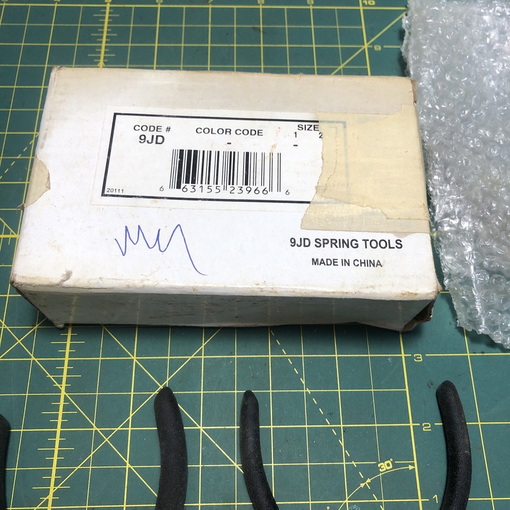 Vintage 4 Piece Pliers Cutters Tool Set 9JD Spring Tools