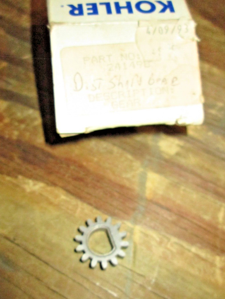 Kohler Generator OEM Distributor Gear
