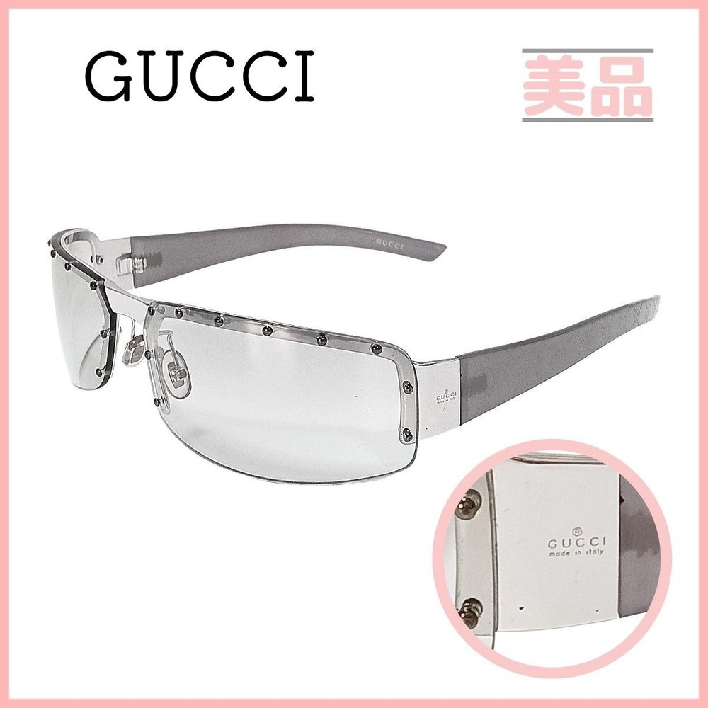 GUCCI Sunglasses Pre-Owned Authentic Designer Sunglasses Italy Full Rim