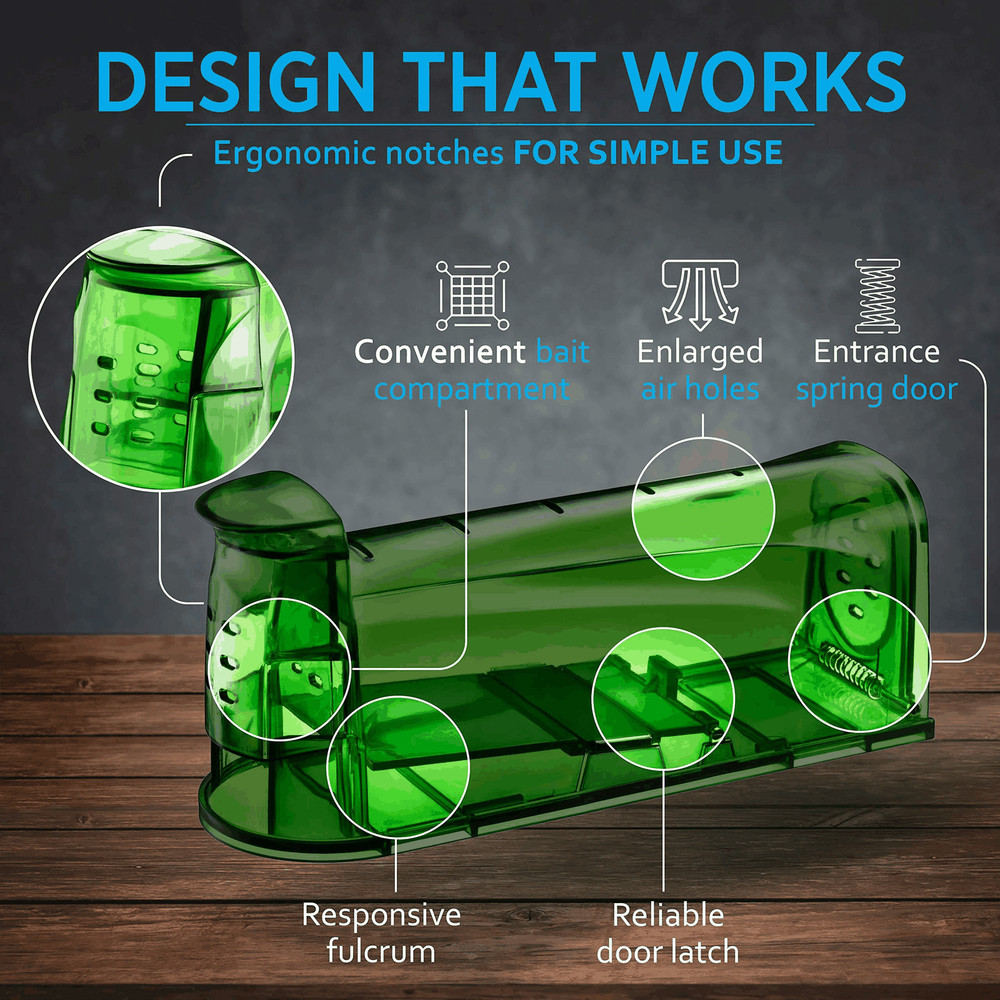 Humane Mouse Traps Catch and Release That Work Mouse Traps No Kill Live