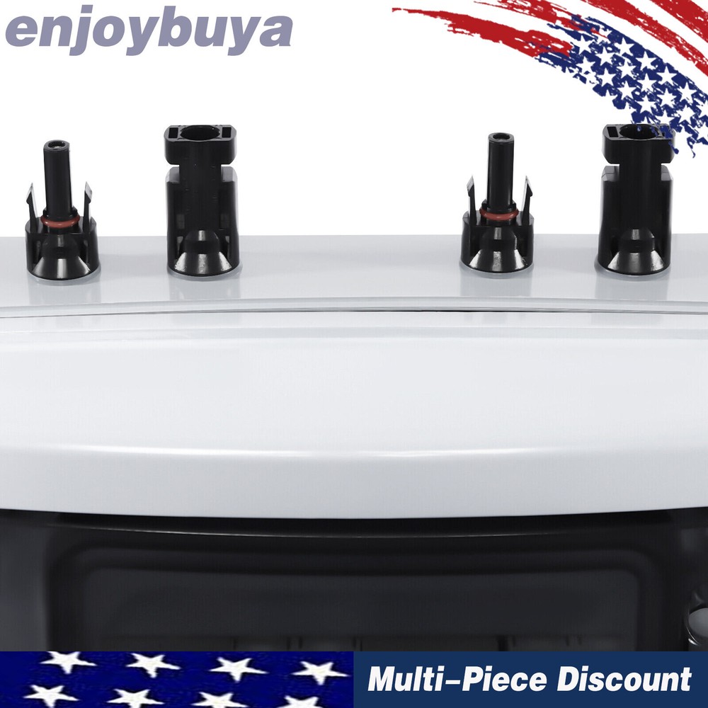 2 Strings Solar Combiner Box FIT Solar Panel Disconnect Switch Circuit Breaker