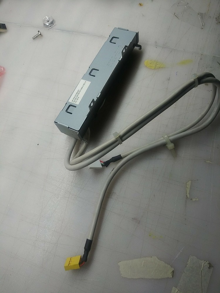 + HPE Pavilion Tower + Front I/O Panel Assembly + HP# 537306-001 + Cable +