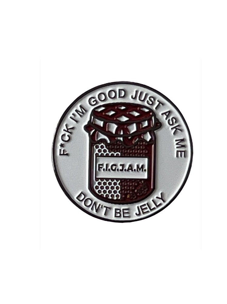 New! E9 Golf "FIGJAM" Ball Mark - 2 sizes