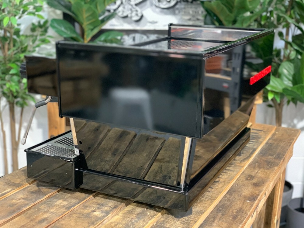 LA MARZOCCO LINEA CLASSIC CUSTOM GLOSS BLACK 2 GROUP ESPRESSO COFFEE MACHINE