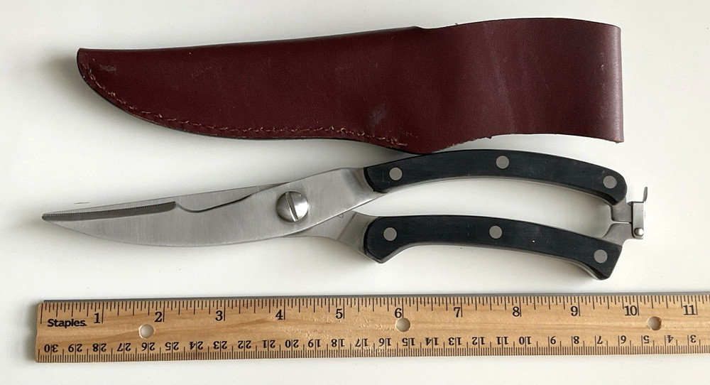 Outdoor Edge Scissors/Shears Leather Sheath