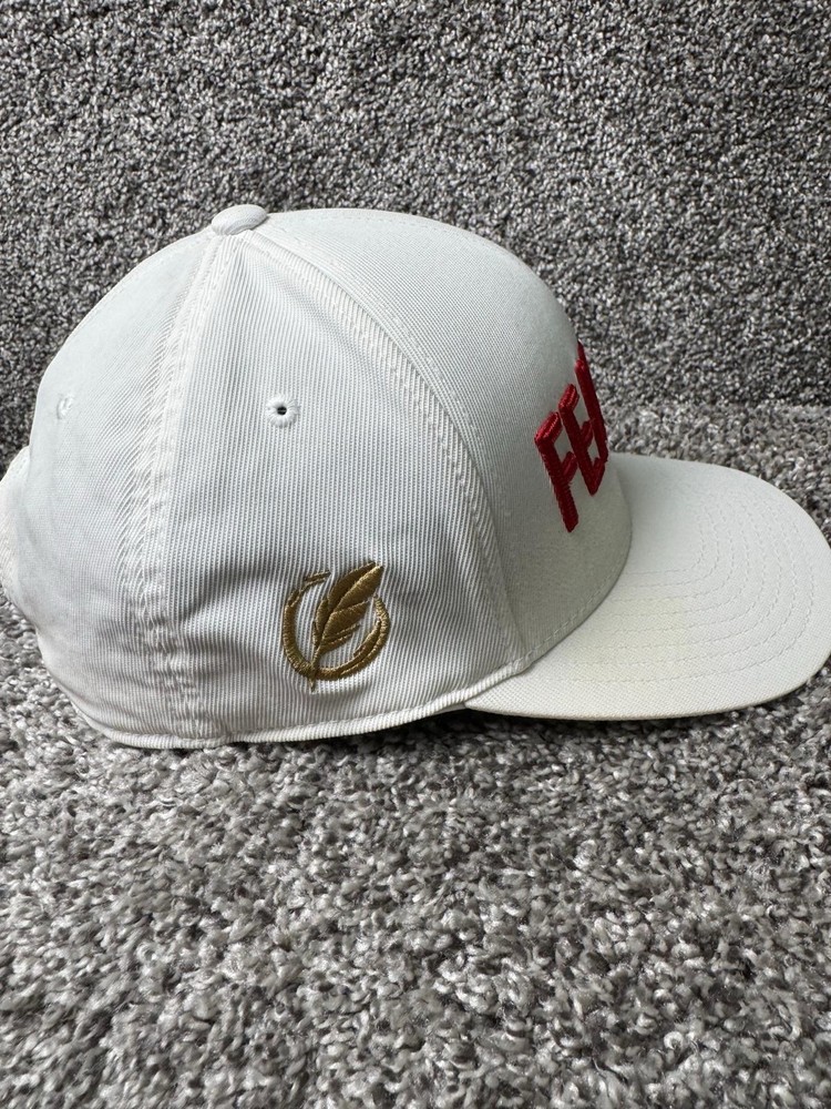 G/Fore Hat Cap Snapback One Size White Golf Hat Adjustable FEATHER