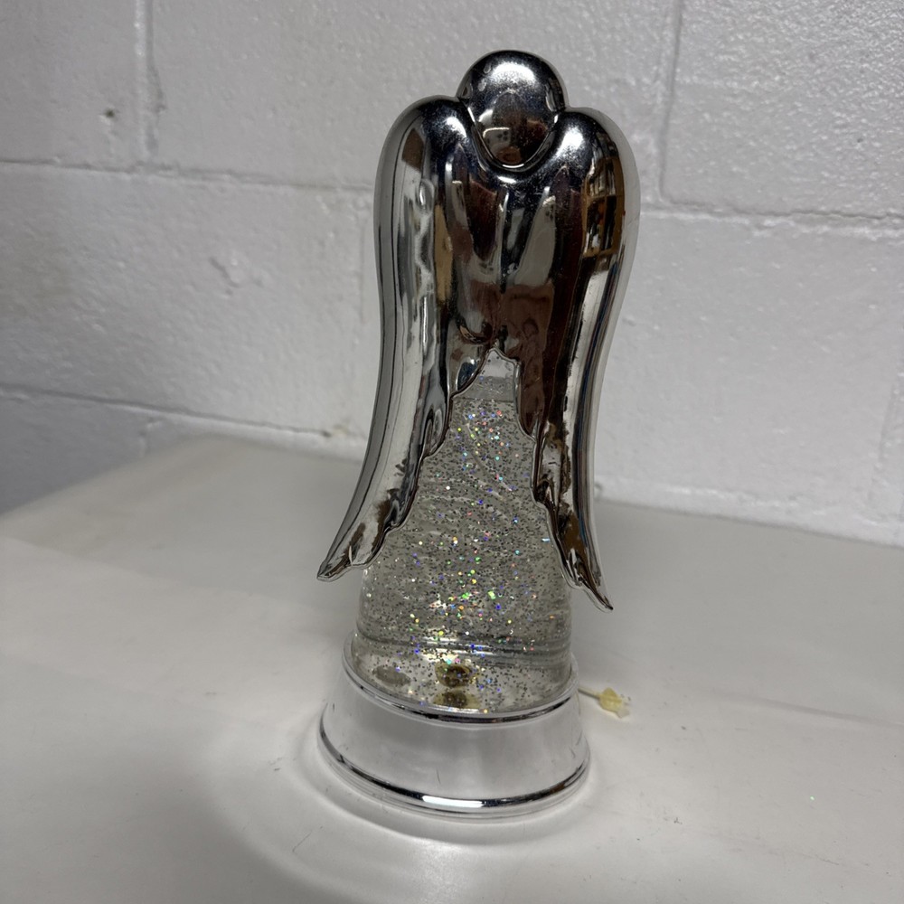 Angel Glitter Globe Lighted