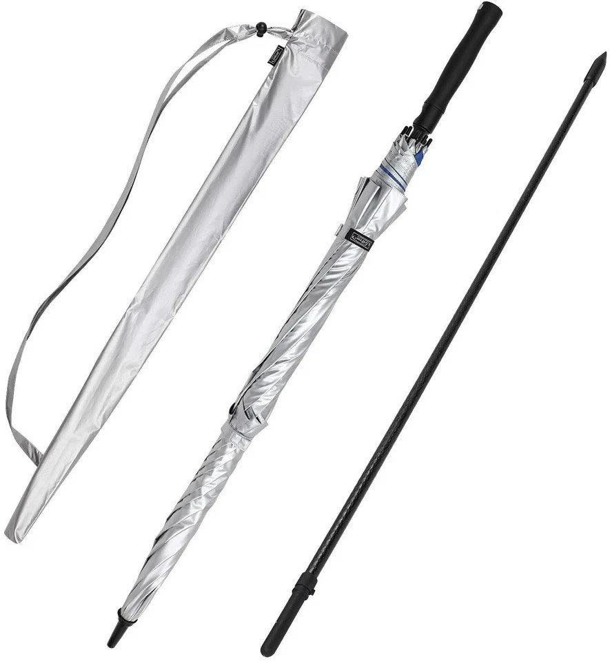 G4Free Vented UV Golf/Beach Umbrella 68" Arc, Auto Open Oversize Extra Large Win