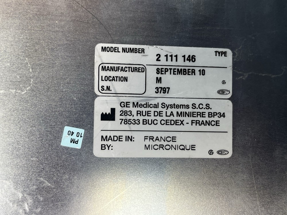 GE Innova Cath Lab 2 111 146 Keypad