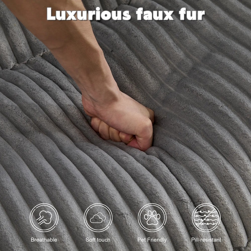 Memory Foam Oversized Double Lounge Chair – Modern Couch