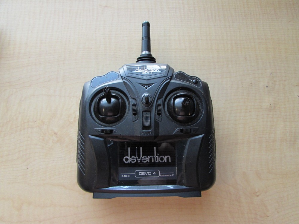 Remote Radio Control Devention Devo 4 2.4Ghz S29DEVO-4 0681 Remote - Tested!
