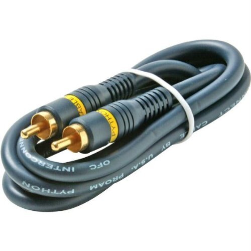 Python SUPERIOR GRADE 6' Home Theater RCA-RCA Video Cable BEST SIGNAL QUALITY