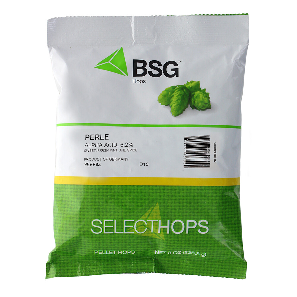 Perle (GR) Hop Pellets 8 oz