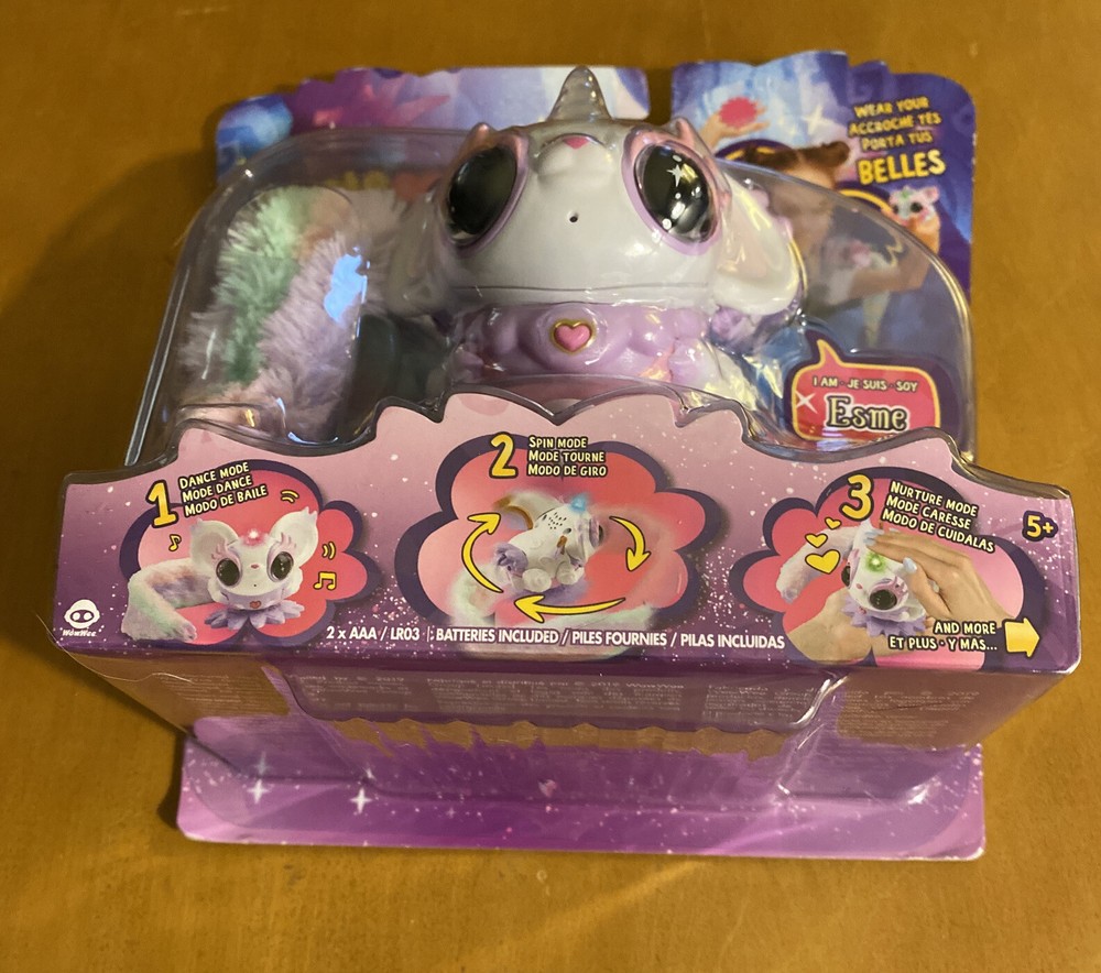WowWee Pixie Belles - Esme (White)- Interactive Enchanted Toy (Damaged Box)
