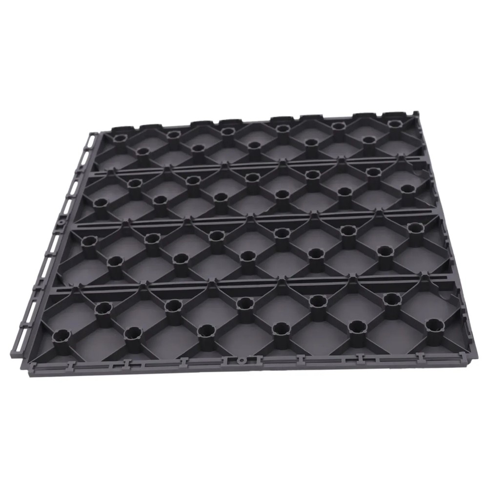 Interlocking 12"x12" Plastic Composite Patio Deck Tiles Easy DIY Installation