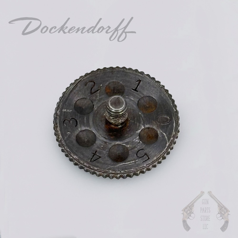 DOCKENDORFF  Rear Sight Elevator Wheel