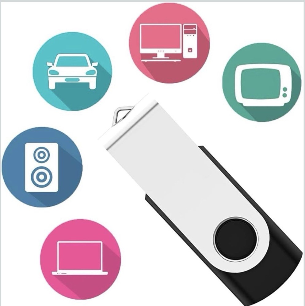 2 GB Black U Disk USB Stick Pen Flash Drives Black —A36