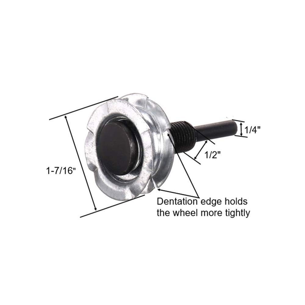 BLSGBUIDING Arbor Mandrel for Drill 1/4" Shank 1/2" Threads Adapter...