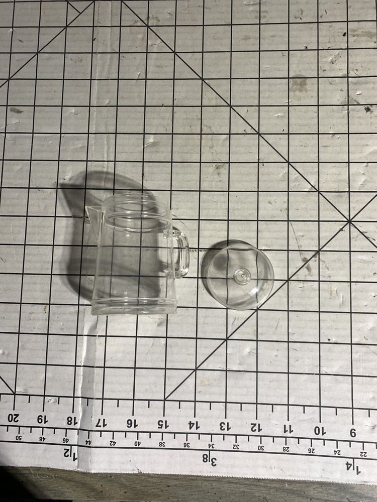 Clear Plastic Toy? Kitchen Creamer Liquid Container B366